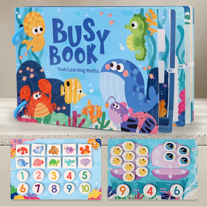NESTRA Creative Sticker Book